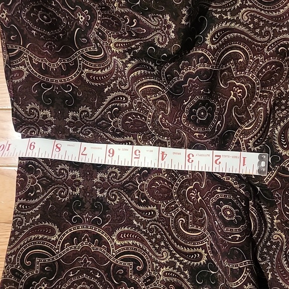 WorkOrder Bohemian Paisley Pants - Picture 13 of 16